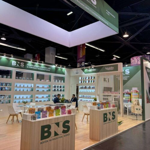20x40-island-lightbox-hanging-sign-exhibition-stand-bns-expo-west-2025