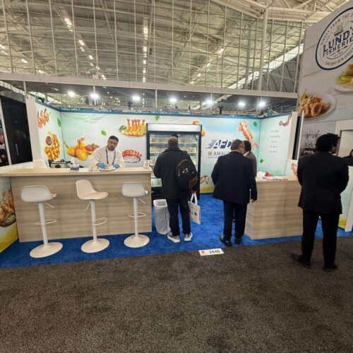 linear-custom-booth-amalgam-foods-seafood-expo-na-2025